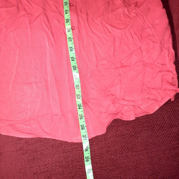 DELTA SIGMA THETA Red Sleeveless Button Up Collared Size XL Shirt SORORITY - Picture 11 of 11